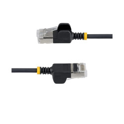 Cable Ethernet CAT6A Ftp Ultra Fino Negro 3M Antienganche | APLIUM