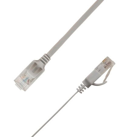 Flat U/UTP Cat6A Grey 3.5m | APLIUM