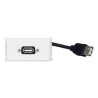 Outlet Panel USB 2.0 (A-A) | APLIUM