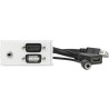 Outlet Panel HDMI, USB, AUD | APLIUM