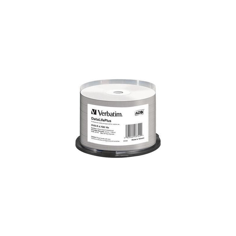 DVD-R 16X bulk, 4.7GB Wide ink | APLIUM