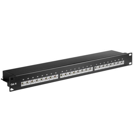 CAT6 24 port 19" Patch Panel, | APLIUM