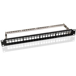 CAT6 24 port 19" Patch Panel, | APLIUM