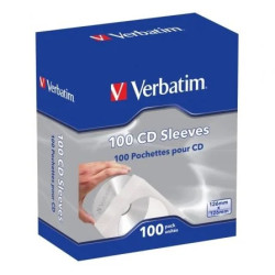 Fundas CD-R Verbatim Sleeves/ Caja-100uds | APLIUM