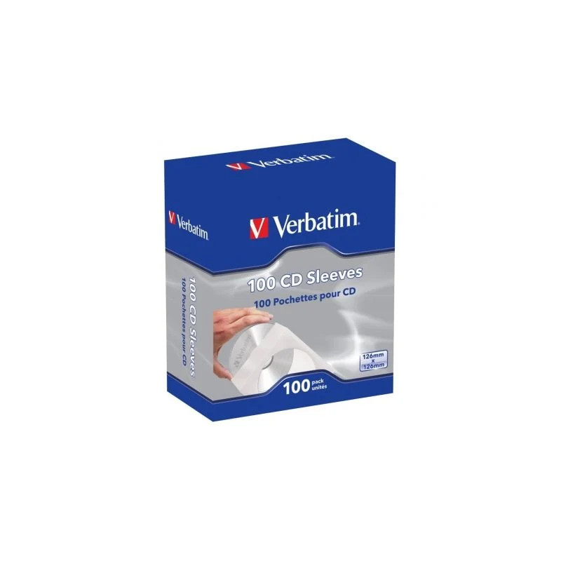 49976 - Fundas CD-R Verbatim Sleeves/ Caja-100uds | APLIUM