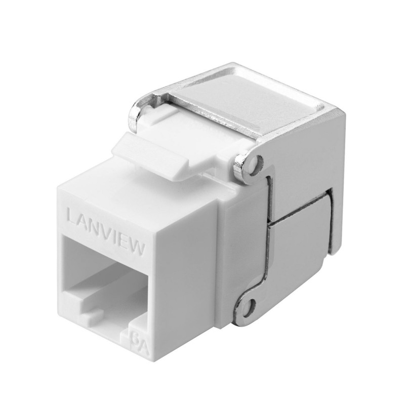 Cat6a Unshielded flip jack | APLIUM