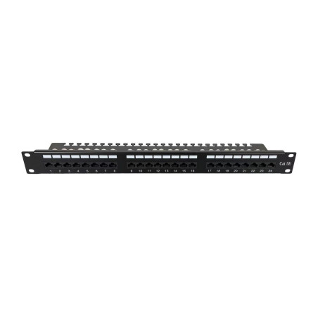 Cat5E 1U 24 Port Patch Panel | APLIUM