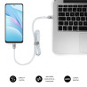 SUBBLIM CABLE OPTIMUS 60W C-C 1m WHITE | APLIUM