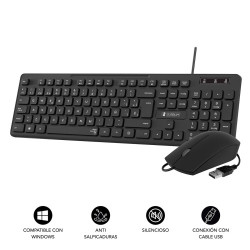 Teclado y Ratón Subblim Combo Business Slim CSSK01 | APLIUM