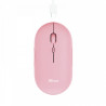 Trust 24125 - Raton Inalambrico Recargable Ultrafino Rosa | APLIUM