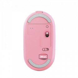 Trust 24125 - Raton Inalambrico Recargable Ultrafino Rosa | APLIUM