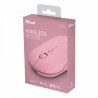 Trust 24125 - Raton Inalambrico Recargable Ultrafino Rosa | APLIUM