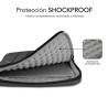 SUBBLIM Funda Air Padding 360 Sleeve 13,3-14" Dark Grey | APLIUM