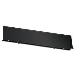 Shielding Partition Solid 750MM Wide Black | APLIUM