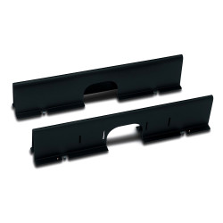 Shielding Partition Solid 750MM Wide Black | APLIUM