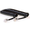 RJ10-RJ10 1,5M M/M Black | APLIUM