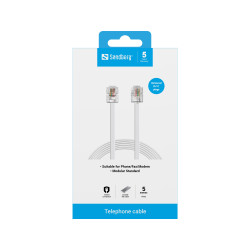 SANDBERG 502-52 - Telephone RJ11-RJ11 5 m | APLIUM