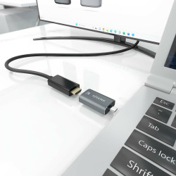 Adaptador USB Tipo-C Aisens A109-0862/ USB Tipo-C Macho/ HDM | APLIUM