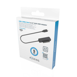 Adaptador para Discos Duros 2.5" Aisens ASE-25C04B/ USB Tipo | APLIUM
