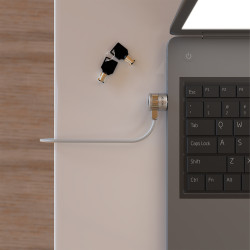 Cable de Seguridad para Portátiles Aisens ASLK-D40K02-SL/ 1. | APLIUM