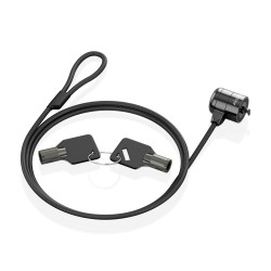 Cable de Seguridad para Portátiles Aisens ASLK-D40K04-BK/ 1. | APLIUM