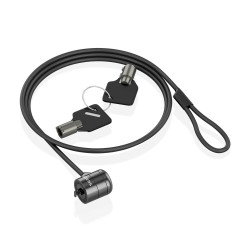 Cable de Seguridad para Portátiles Aisens ASLK-D40K04-BK/ 1. | APLIUM