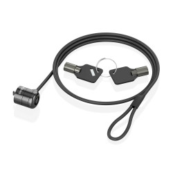 Cable de Seguridad para Portátiles Aisens ASLK-D40K04-BK/ 1. | APLIUM