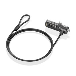 Cable de Seguridad para Portátiles Aisens ASLK-D40N03-BK/ 1. | APLIUM