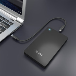 Caja Externa para Disco Duro de 2.5" Aisens ASE-2542B/ USB 3 | APLIUM