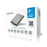Caja Externa para Disco Duro de 2.5" Aisens ASE-2525GR/ USB | APLIUM