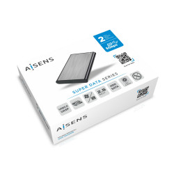 Caja Externa para Disco Duro de 2.5" Aisens ASE-2525GR/ USB | APLIUM