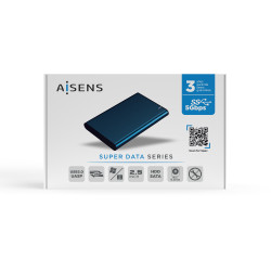 Caja Externa para Disco Duro de 2.5" Aisens ASE-2525PB/ USB | APLIUM