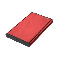 Caja Externa para Disco Duro de 2.5" Aisens ASE-2525RED/ USB | APLIUM