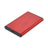Caja Externa para Disco Duro de 2.5" Aisens ASE-2525RED/ USB | APLIUM