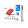 Caja Externa para Disco Duro de 2.5" Aisens ASE-2525RED/ USB | APLIUM