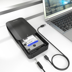 Caja Externa para Disco Duro de 3.5" Aisens ASE-3535B/ USB 3 | APLIUM