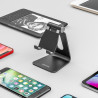 Soporte para Smartphone/Tablet Aisens MS1PM-084/ Negro | APLIUM