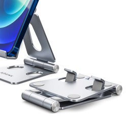 Soporte para Smartphone/Tablet Aisens MS2PM-086/ Plata | APLIUM