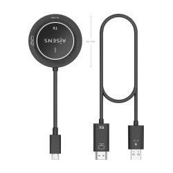 Adaptador/Transmisor de vídeo inalámbrico USB Tipo-C - HDMI | APLIUM