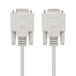Cable Serie NULL Modem Nanocable 10.14.0502/ DB9 Macho - DB9 | APLIUM