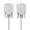 Cable Serie NULL Modem Nanocable 10.14.0502/ DB9 Macho - DB9 | APLIUM