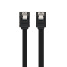 Cable SATA III Nanocable 10.18.1001-BK/ 50cm/ Negro | APLIUM