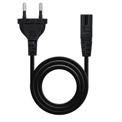 Cable Alimentación Forma 8 Nanocable 10.22.0402-L300/ CEE7/1 | APLIUM