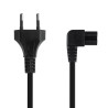 Cable Alimentación Acodado Nanocable 10.22.0503/ CEE7/16 Mac | APLIUM