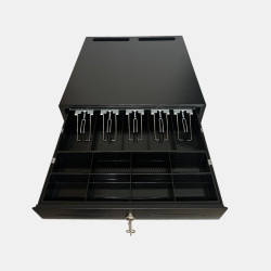 Cajón Portamonedas Premier 460 HQ-B/ Automático/ Negro | APLIUM