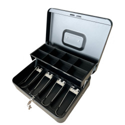 Cajón Portamonedas Premier CB-48/ Manual/ Negro | APLIUM