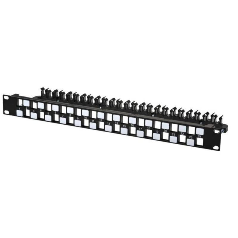24-ports STP Cat6a patch