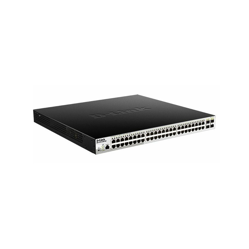 Switch 48 port PoE 10/100/1000BASE-T 4p