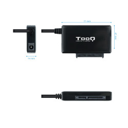 Adaptador para Discos Duros 2.5"/3.5" TooQ TQHDA-02C/ USB Ti | APLIUM