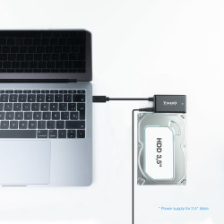 Adaptador para Discos Duros 2.5"/3.5" TooQ TQHDA-02C/ USB Ti | APLIUM